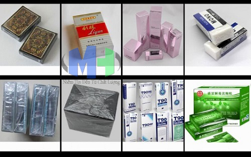 Máy bọc màng hộp giấy tự động